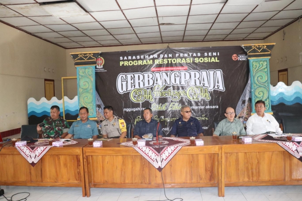 Restorasi Sosial “Gerbang Praja” Pemantik Cinta Aksara Jawa